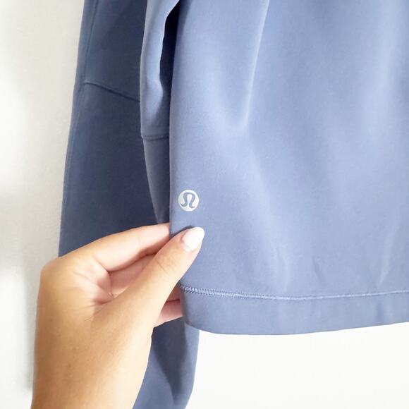 LULULEMON AirWrap Pullover Hoodie Water Drop Blue 6 - Picture 10 of 14